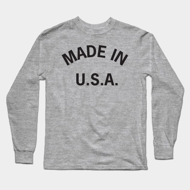 Made in USA Long Sleeve T-Shirt by elskepress